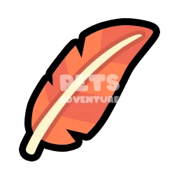 Orange Feather